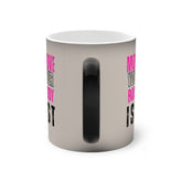 Color-Changing Motivational Mug, Fun Coffee Cup, Fitness Gift, Unique Tea Mug, Personalized Present, Inspirational Drinkware